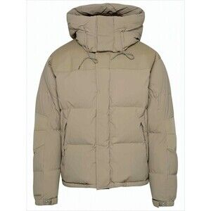 Ten C Boxy High-Collar Down Coat With Detachable Hood - NWT